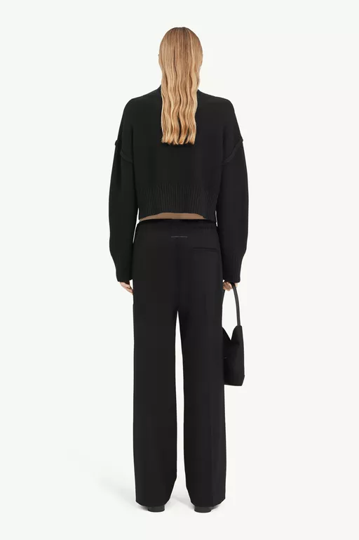 Pull en maille effet us&eacute; - Maille