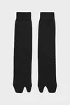 Noir - Chaussettes Tabi