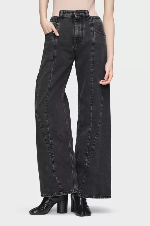 Cut-out jeans - Denim