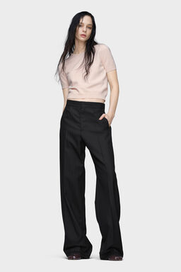 Tailored wool trousers - Pants