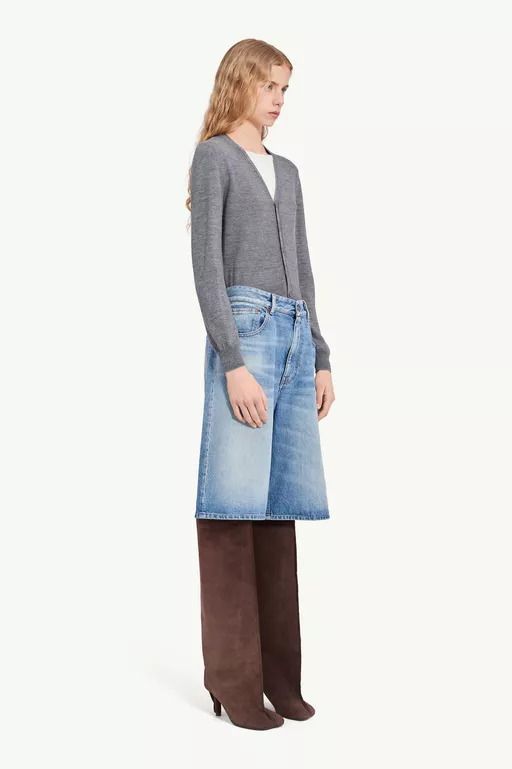 Denim bermuda shorts - Shorts