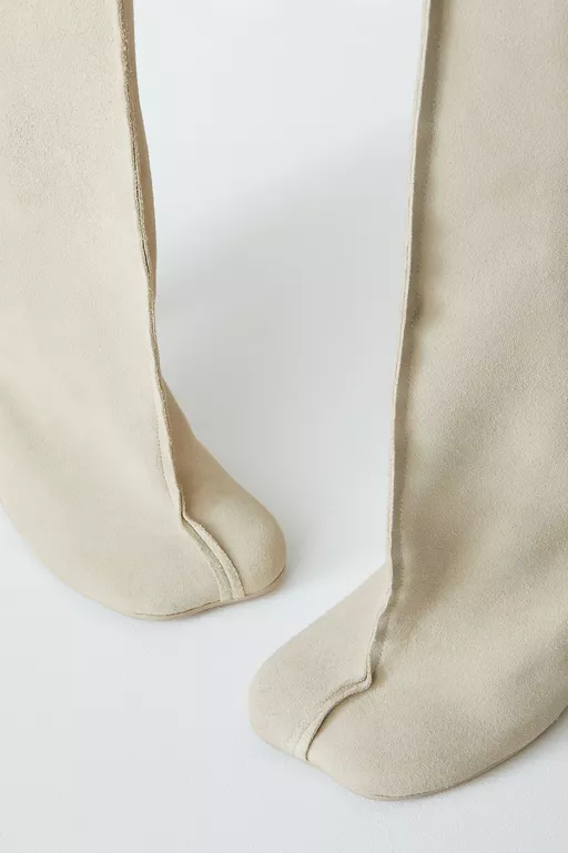 Suede Anatomic tube boots - Boots