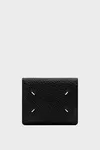 Black - Four stitches pocket cardholder