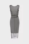Brun - Robe transparente