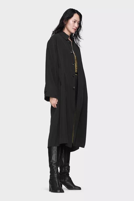 Peached trench coat - Raincoats