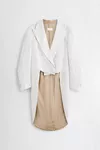 Pink beige - Bianchetto Double-Breasted Tailcoat