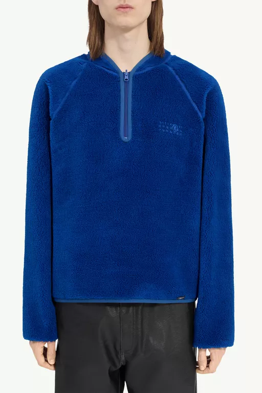 Sweatshirt aus Teddyfleece im Wendedesign - Sweatshirts