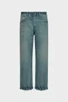 Light Blue - Distressed jeans