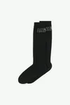 Black - Knee-high socks