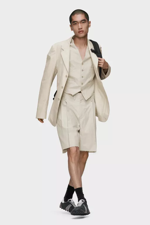 Cotton silk gilet - Waistcoats
