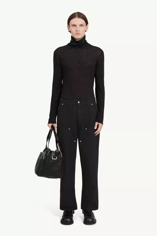 Straight-leg jeans
