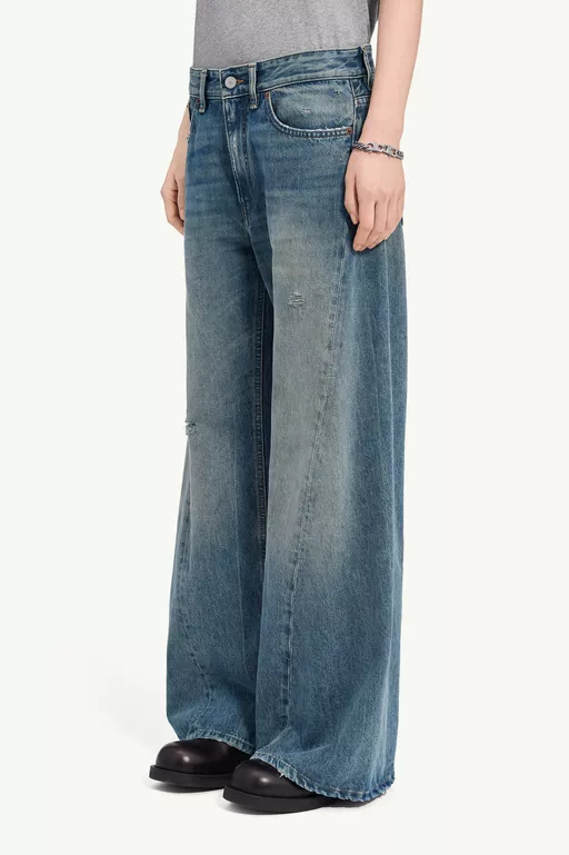 Wide-leg jeans - Denim