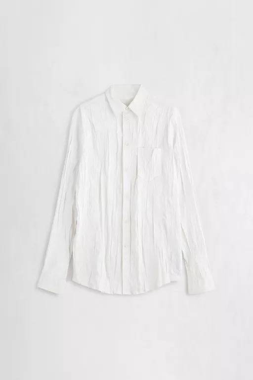 Bianchetto Crinkled Shirt