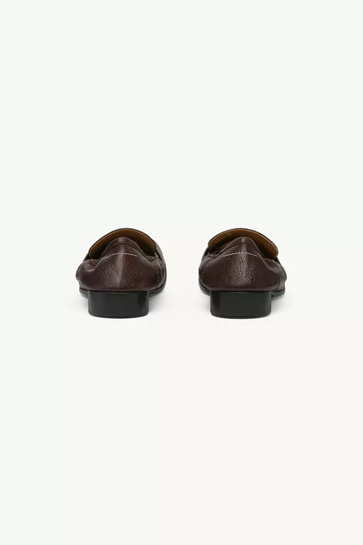 Swing-toe leather loafers - Moccasins