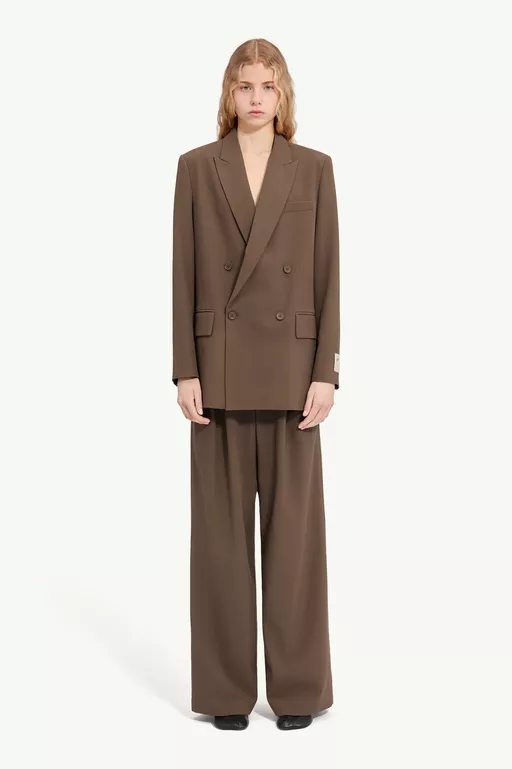 Wool blend suit jacket - Jackets