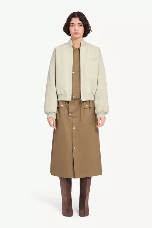 Cotton twill jacket - Jackets