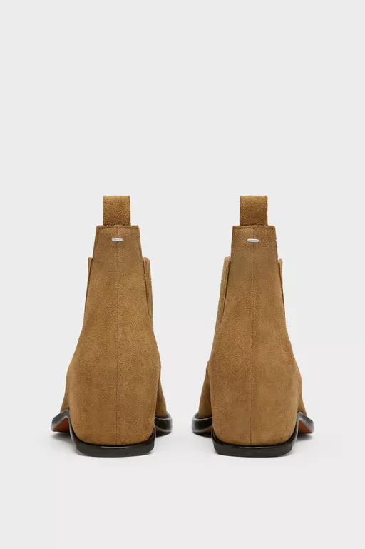 Heel-less 웨스턴 첼시 부츠 - 앵클 부츠