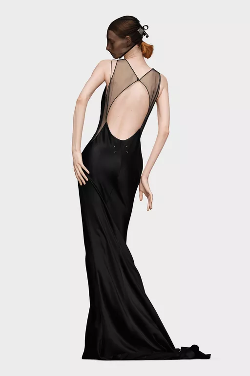 Hammered Satin Gown - Dresses