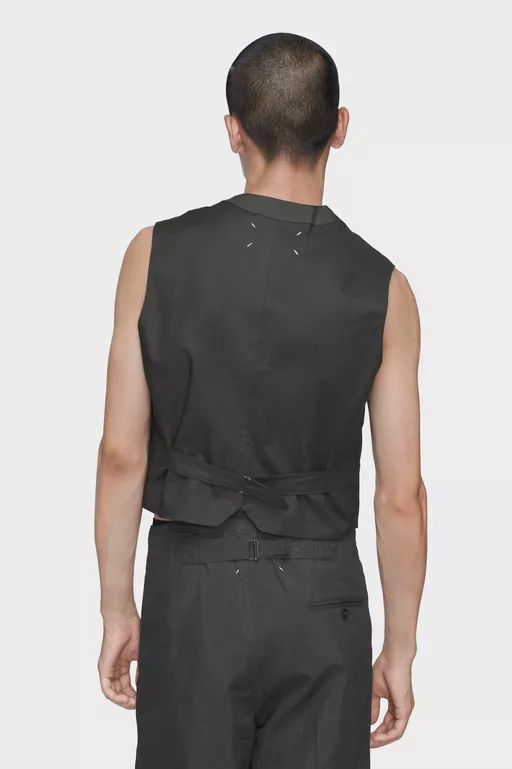 Cotton silk gilet - Waistcoats