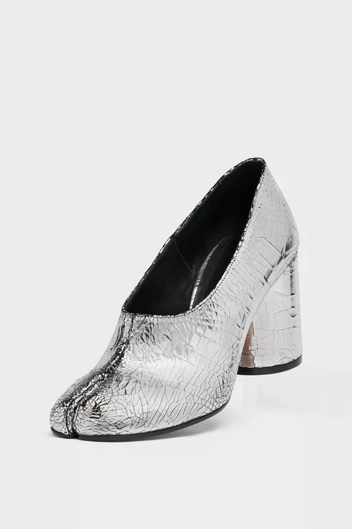 Tabi d&eacute;collet&eacute; pump broken mirror - Pumps
