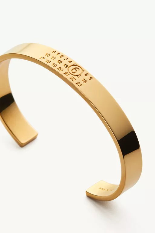 Numeric Minimal Signature Cuff Bracelet - Bracelets