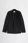 Black - Shawl Collar Tuxedo Blazer