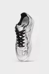 Silver - Replica broken mirror sneakers