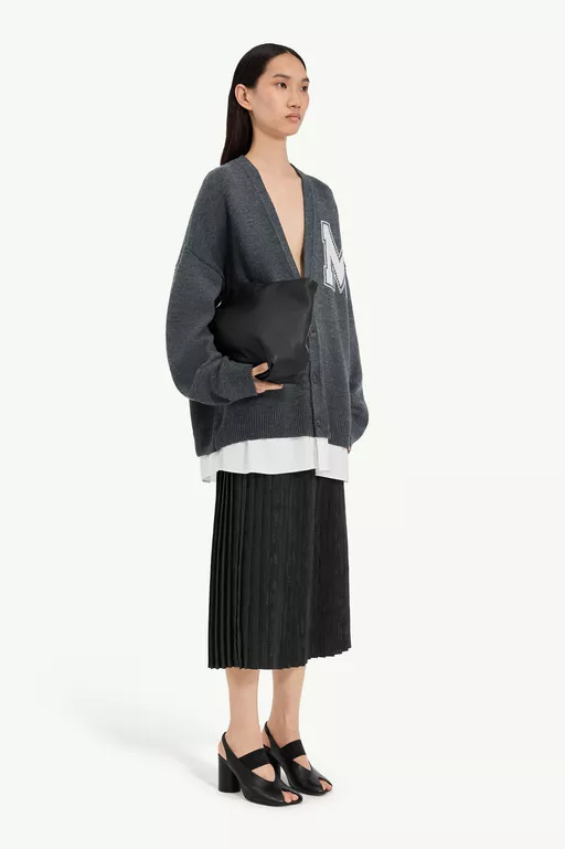 Two-in-one knit cardigan - Cardigan