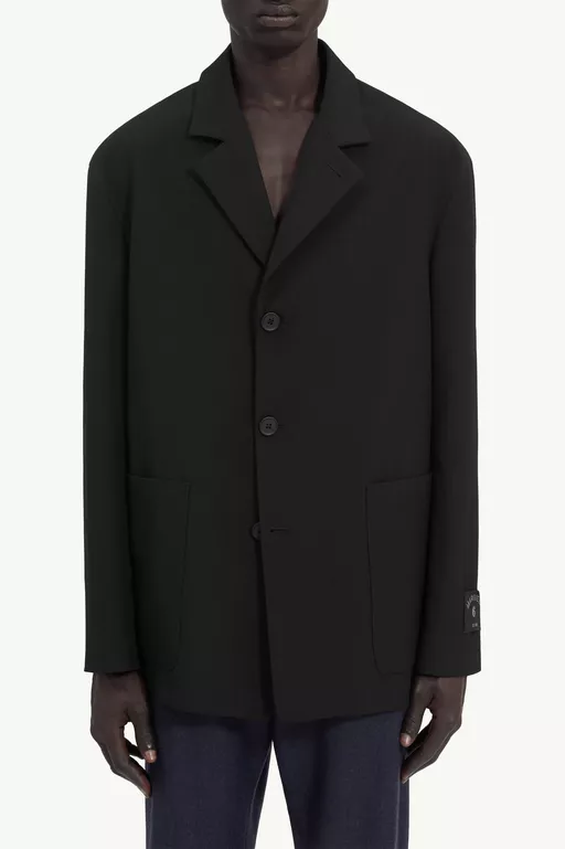 Anzugjacke aus Wollmischgewebe - Jacken