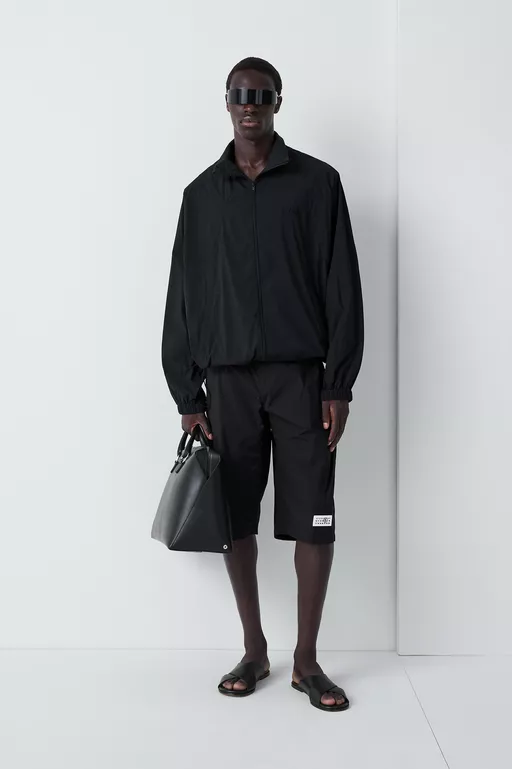 Veste zipp&eacute;e en nylon - Vestes