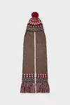 Brun - Bonnet en laine d'alpaga