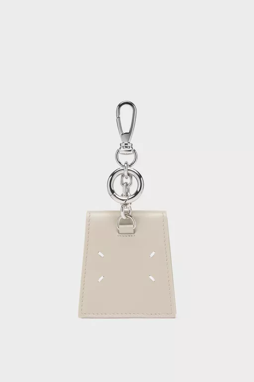 Leather tea bag charm - Small Leather Goods