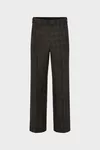 Brown - Wool Trousers