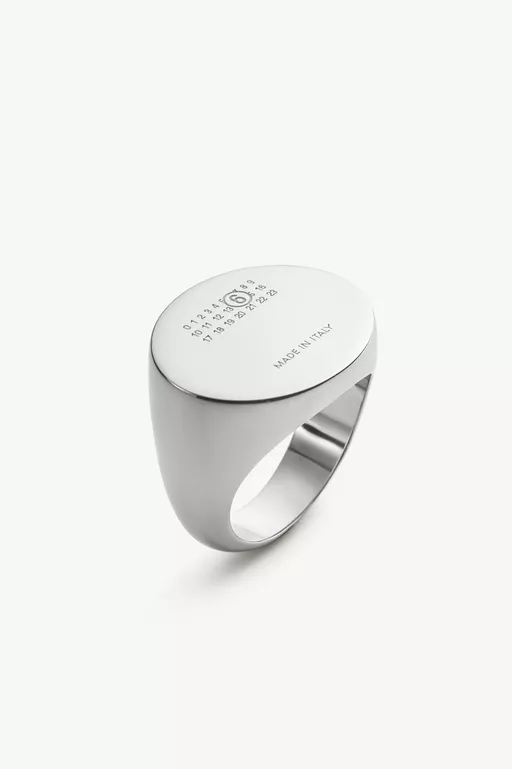 Numeric oval ring - Rings
