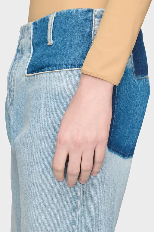 Straight-leg Jeans - Denim