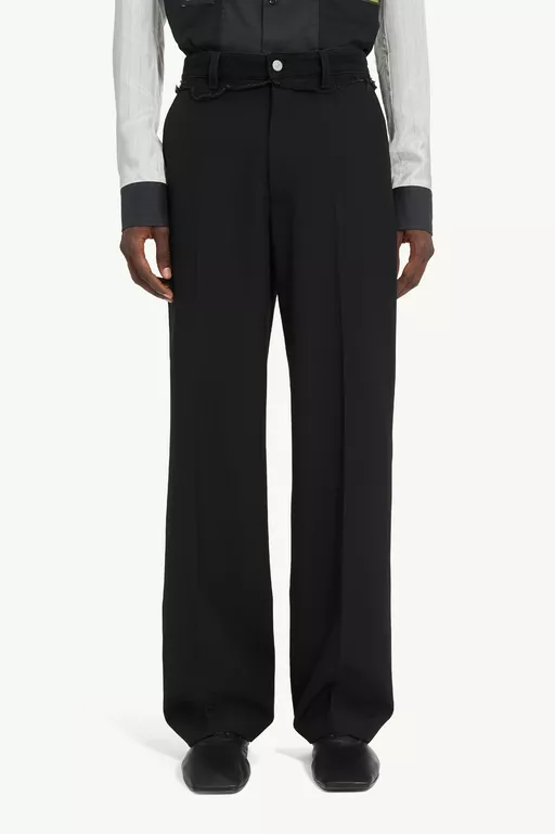 Replaced waist wool trousers - Pants