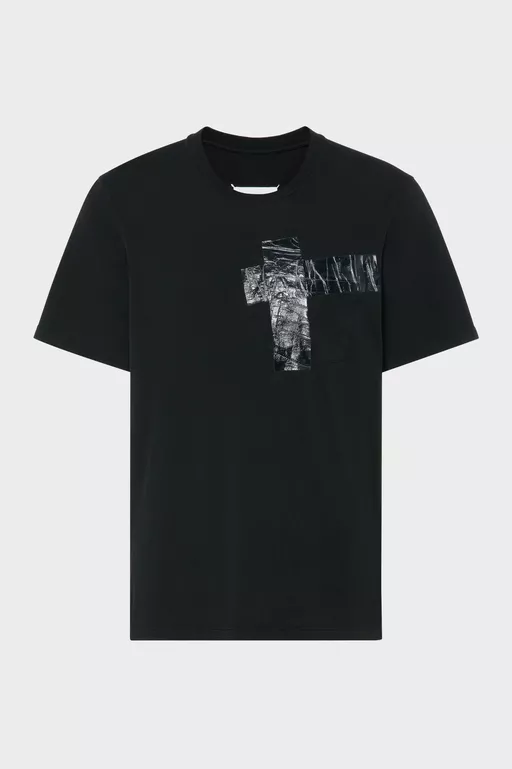 Taped Cotton Jersey T-shirt - T-shirts