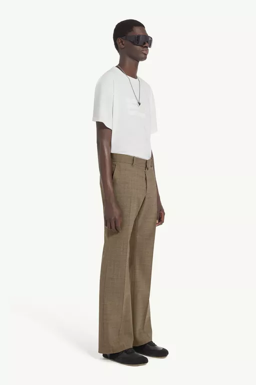 Check Trousers - Pants