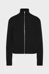 Black - Wool knit jacket
