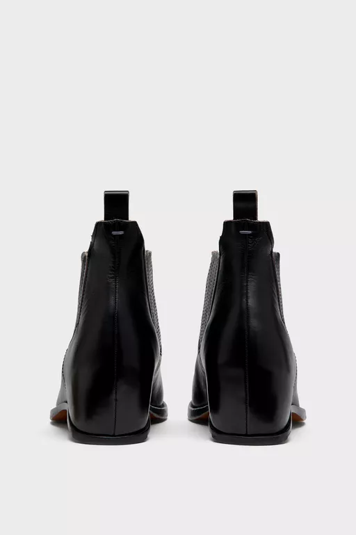 Heel-less Western Chelsea Boots - Ankle Boots