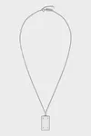 Polished palladio - Four Stitches Necklace