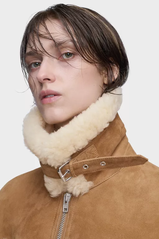 Shearling caban - Jackets