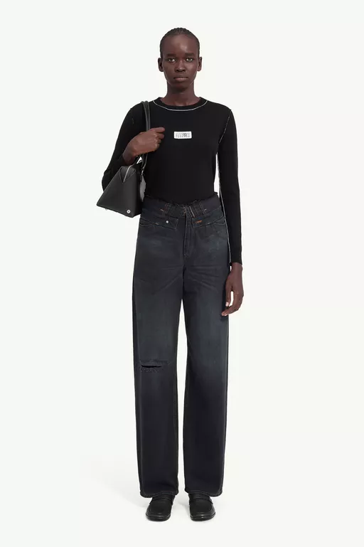Straight-leg jeans - Denim