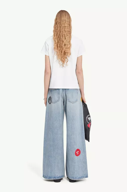 Overdyed jersey T-shirt - T-shirts