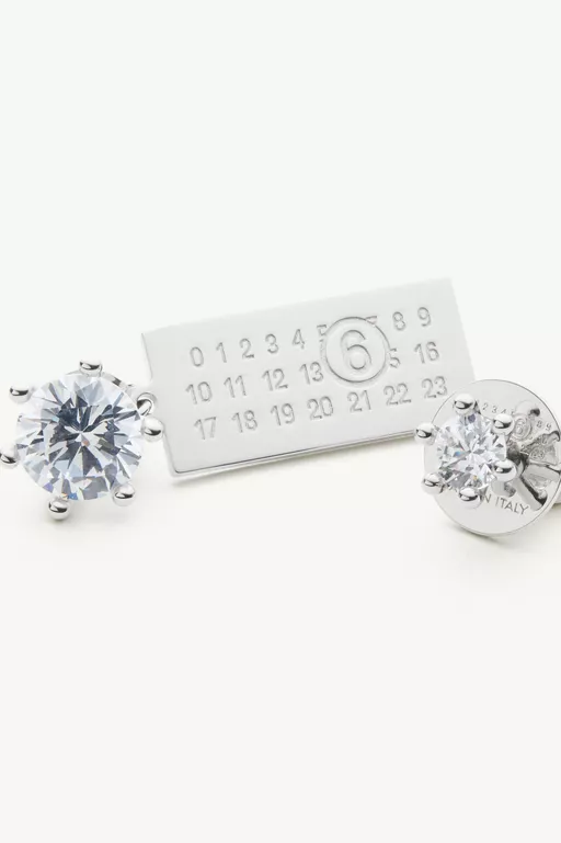 Numeric Charm Earrings - Earrings