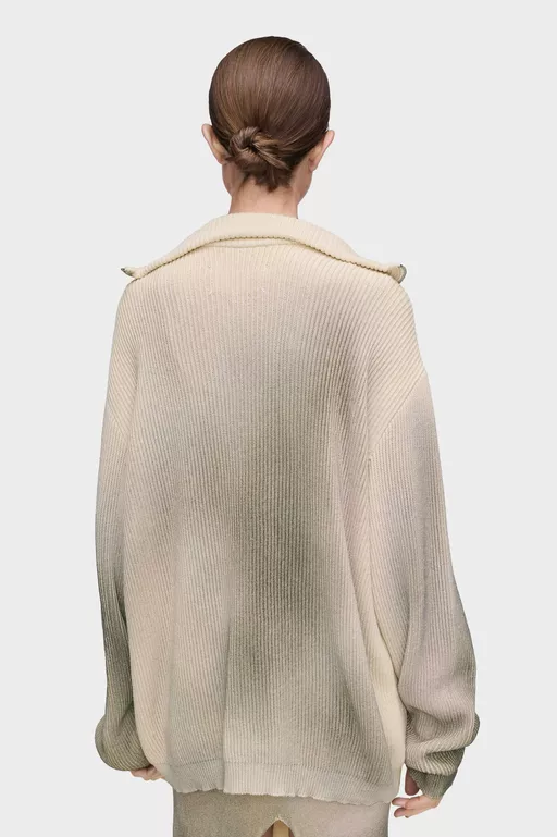 Zip Knit Pullover - Crewneck