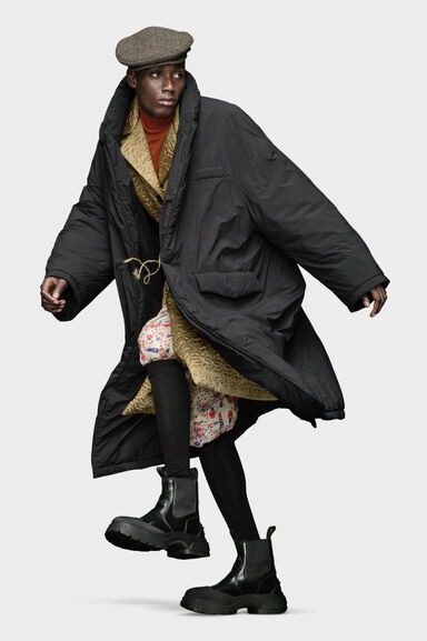 Oversized coat - Coats - Image 3