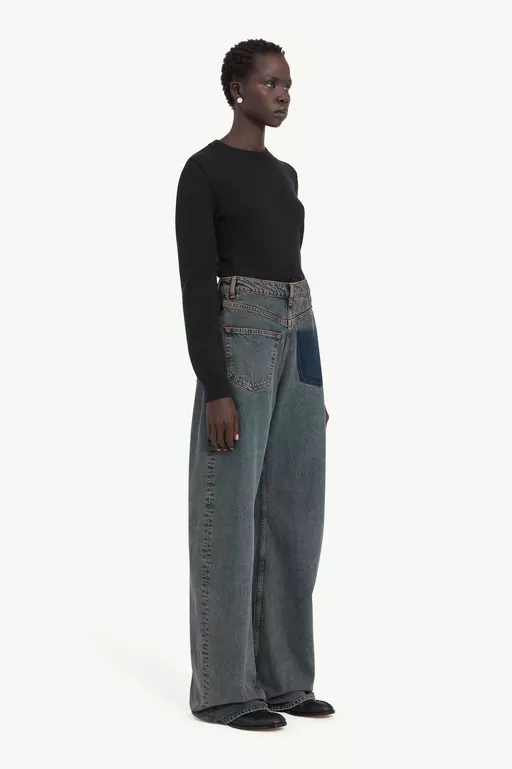 Back-to-back jeans - Denim