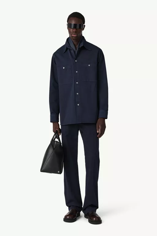 Two-pocket overdyed shirt - Shirts