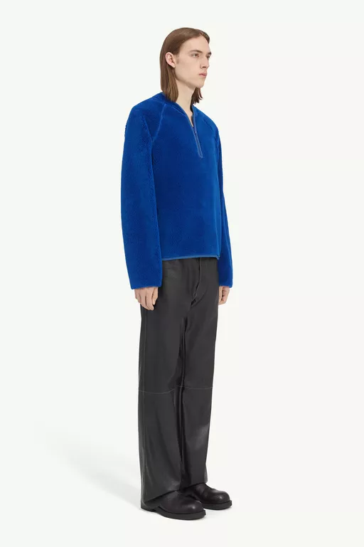 Sweatshirt aus Teddyfleece im Wendedesign - Sweatshirts